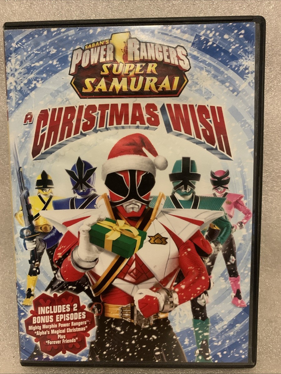 Power Rangers Super Samurai: A Christmas Wish (DVD, 2013) for sale