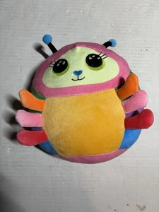 Large 8” TY Squishies Squish-A-Boos Plush NESSA the Caterpillar Squishaboos Toy - Picture 1 of 3