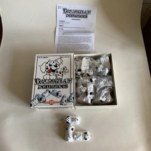 Dalmatian Dominoes Dog-Shaped Domino Family Game with rules Paul lammond games - Picture 1 of 8