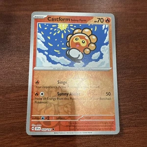 Castform Sunny Form 020/191 Sv08: Surging Sparks Reverse Holo NM - Picture 1 of 2
