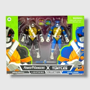 Power Rangers X Teenage Mutant Ninja Turtles Donatello Leonardo TMNT Brandneu - Bild 1 von 6