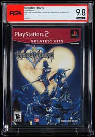 Kingdom Hearts PS2 PSA 9.8 A+ Greatest Hits Graded Brand New Sealed