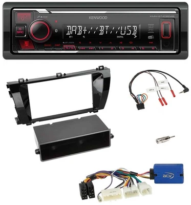 Kenwood Lenkrad Bluetooth USB DAB Autoradio für Toyota Corolla E170 2014-2017 sc - Bild 1 von 4