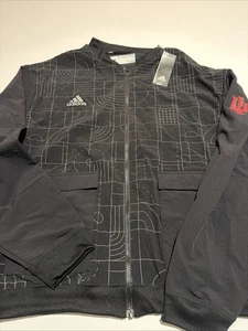 Adidas NCAA Indiana Hoosiers Team Issue Playoff FZ Woven Jacke XXL H60686 Herren - Bild 1 von 11