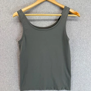 Soma The Fabulous Cami Tank Top Gray Sleeveless Casual Seamless Womens Large - Picture 1 of 11