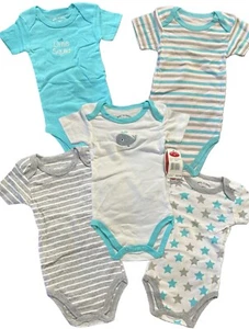 Newborn boy girl clothes. Jumpsuit, 5 Piece Jumpsuit Set - Picture 1 of 6