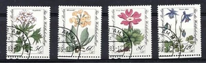 1983 Germany Berlin Sc# 9NB204-07 Semi-postal. Endangered Plants. Used set. - Picture 1 of 1
