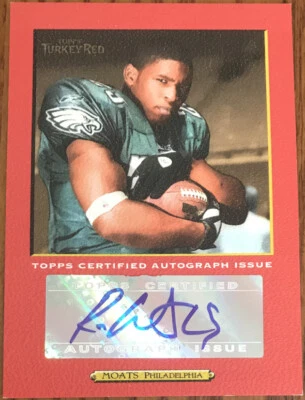 2005 Topps Turkey Red Autographs Red Ryan Moats TRA-RM #’d 019/199 - Image 1 of 2
