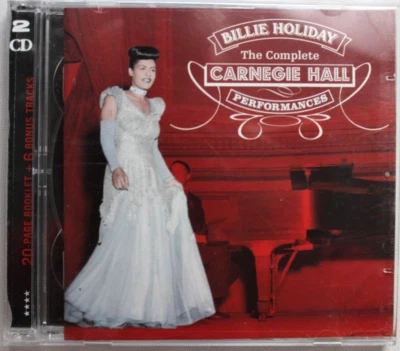 BILLIE HOLIDAY THE COMPLETE CARNEGIE HALL PERFORMANCE [USED CD] 2 DISC SET Foto 1 de 4