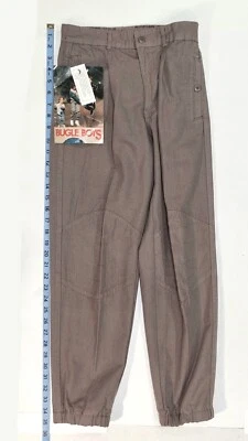VINTAGE  BUGLE BOY CASUAL COTTON BLEND PANTS NOS NWT UNWORN  YOUTH SIZE 10 - Image 1 of 4