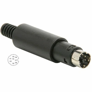 Connecteur Mini din mâle 8 Voies - Picture 1 of 1