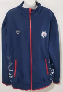 Chaqueta cortavientos ligera con cremallera Arena EE. UU. azul marino TALLA XXL - Imagen 1 de 9