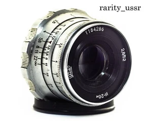 f 2.8/52 mm Soviet Lens INDUSTAR 26 Copy Leica mount m39 Zorki FED RF - Picture 1 of 6