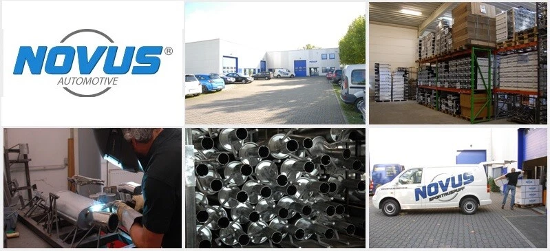 Silenziatore sportivo Novus per Ford Fiesta GFJ - Immagine 1 di 1