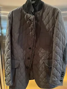 Tom Ford Outwear Quilted Grey/Gray Coat / Jacket Size IT 54 2XL US 44 - Picture 1 of 4