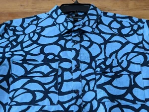 INC International Concepts Herren Orson Garden Hemdjacke Herren Large blau - Bild 1 von 4