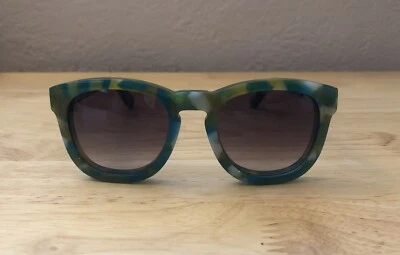 Gafas de sol WILDFOX - Zorro clásico - Verde/Azul/Amarillo Foto 1 de 4