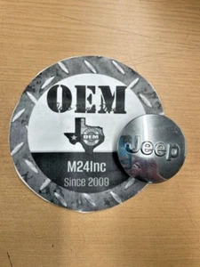 Jeep Liberty Grand Cherokee Compass Wrangler Patriot Wheel Center Cap Hubcap OEM - Picture 1 of 2