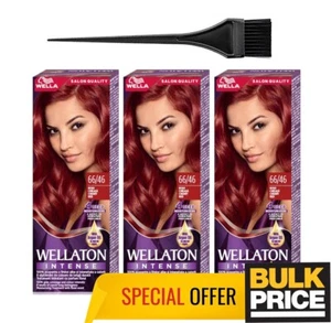 Wella Wellaton 66/46 Cherry Red 3-Pack Salon-Quality Permanent Hair Color - Picture 1 of 6