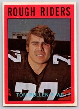 Tom Pullen 1972 O-Pee-Chee CFL Canadian Football League Card #70