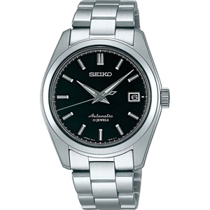 SEIKO SARB033 MECHANICAL Stainless steel Automatic Silver Black Men's Watch - Picture 1 of 10