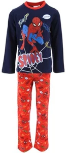 Spider-man Jungen Lang Pyjama Schlafanzug - Bild 1 von 2