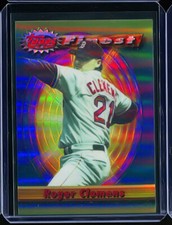 ROGER CLEMENS 1994 TOPPS FINEST REFRACTOR PARALLEL #217 RARE RED SOX