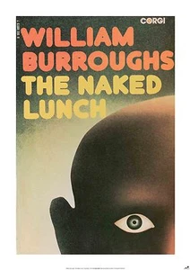THE NAKED LUNCH New POSTER of William Burroughs Book Cover (A1 size) - Picture 1 of 1