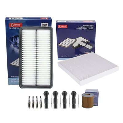 Kit de afinación Denso 4 bujías y botas kit para Mazda 6 i 2,3 L L4 gasolina tracción delantera 2008 Foto 1 de 2