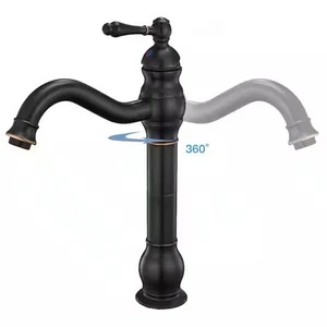 Rubinetto bagno vaso monoforo BWE Waterfall monocomando con scarico pop-up - Foto 1 di 13