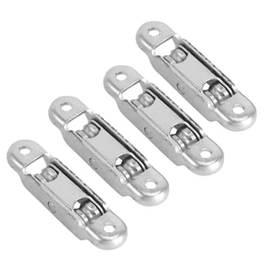 Rueda de polea de marco de ventana de doble rodamiento de rodillo único creativo duradero 4 piezas - Imagen 1 de 12