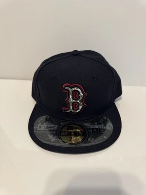 Gorra ajustada New Era Boston Red Sox estrellas y rayas 2012 59FIFTY talla 7 1/4 Foto 1 de 4