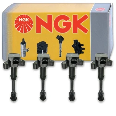 Bobina de encendido NGK de 4 piezas para Ford Transit Connect 2014-2016 1,6 L L4 - Spark pu Foto 1 de 4