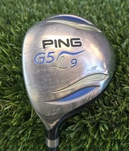 PING G5L Women's 9 Fairway Wood 30 Degrees Graphite Ladies Left Handed - Picture 1 of 12