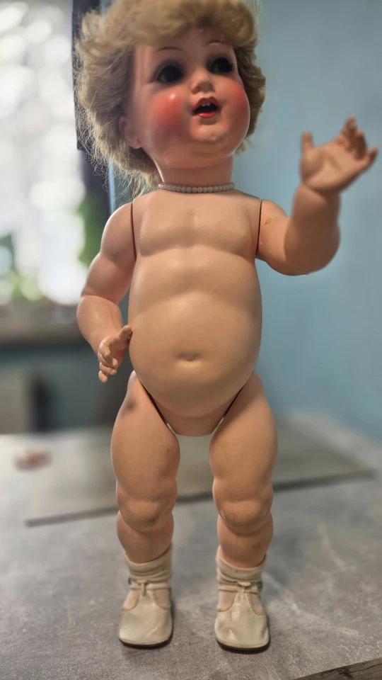 Antike K&R Puppe 728/7 • 43/46 cm • Germany • Mama-Stimme •  selten - Bild 1 von 4