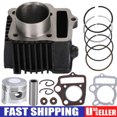 70cc Cylinder Piston Top End Kit for Honda ATC70 CRF70 CT70 C70 TRX70 XR70 S65 - Image 1 of 4