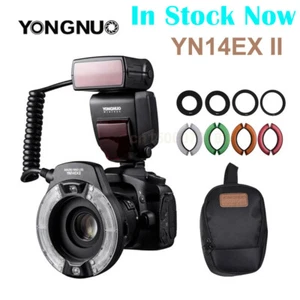 Yongnuo YN14EX II TTL LED Macro Ring Flash Speedlite Light for Canon 5DS 750D - Picture 1 of 8