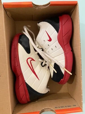 OG NIKE Baby Little Total Package Sz 6c White Black Red From 2005 - Image 1 of 4