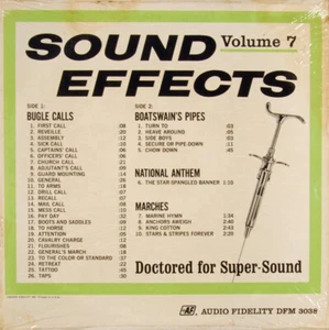 Unknown Artist - Sound Effects, Volume 7 (LP, Mono) (Very Good Plus (VG+)) - Picture 1 of 4