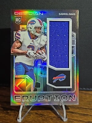 2020 Panini Obsidian - Rookie Eruption #RE39 Gabriel Davis /100 (MEM, RC) Bills - Image 1 of 4
