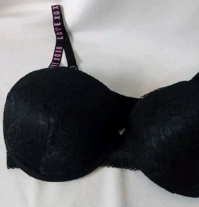 XOXO Intimates Bra Size 36D Black Women's Everyday Sexy (48) - Picture 1 of 9