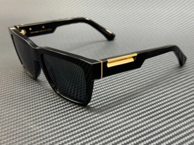 Gafas de sol Dolce & Gabbana DG4465 501 87 negro gris 55 mm para hombre Foto 1 de 4