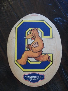 Vintage University of California Bears Standard Oil Products Radiator Badge - Picture 1 of 2