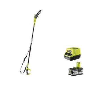 Ryobi OPP1820 Extendable Pruner Battery 18V ONE+ 20cm 3m 5.5m/s Kit 4.0 Ah - Picture 1 of 6
