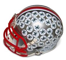 Ohio State Buckeyes Chrome Riddell Speed Mini Helmet - Flash Alternate