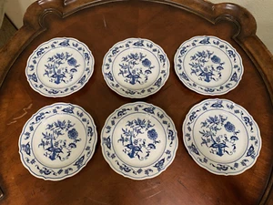 Blue Danube Onion Bread Butter Plate 6.5" Set Of 6 Japan - Picture 1 of 6