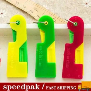 1Pcs Automatic Needle Threader Thread Guide Elderly 2024 Use Sewing Tool U4O7 - Picture 1 of 12