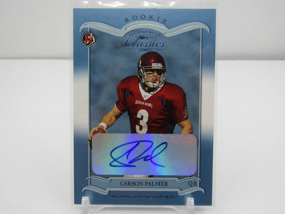 CARSON PALMER 2003 DONRUSS CLASSICS ROOKIE RC AUTOGRAPH AUTO #99/100 - Image 1 of 2