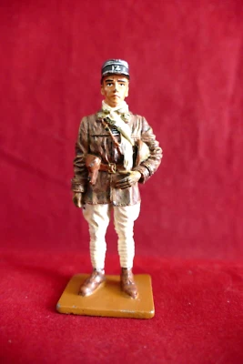 Soldat de plomb Captain of tanks France 1939/1940 - WW2 Lead soldier - Photo 1/4