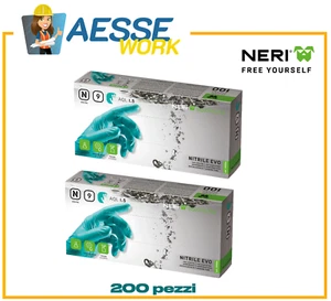 GUANTI MONOUSO IN NITRILE EVO VERDI | 200 PZ. ( 2 SCATOLE DA 100 PZ.) - Imagen 1 de 3